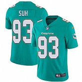 Nike Miami Dolphins #93 Ndamukong Suh Aqua Green Team Color NFL Vapor Untouchable Limited Jersey,baseball caps,new era cap wholesale,wholesale hats